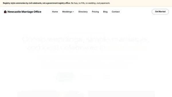 Marriage Office — marriage services in Australia